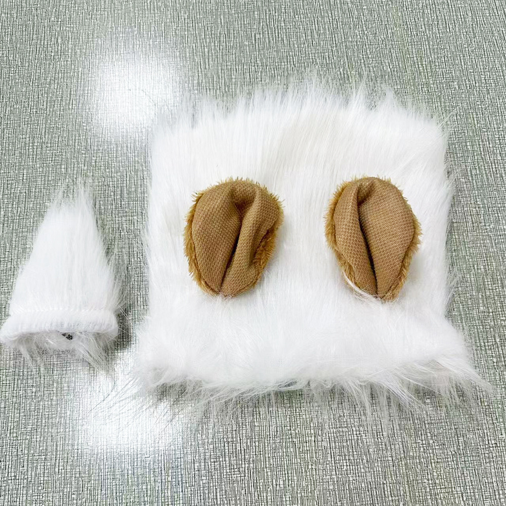 Fun Lion Head Mask with Ears for Pets - Animal Transformation Costume — image 12