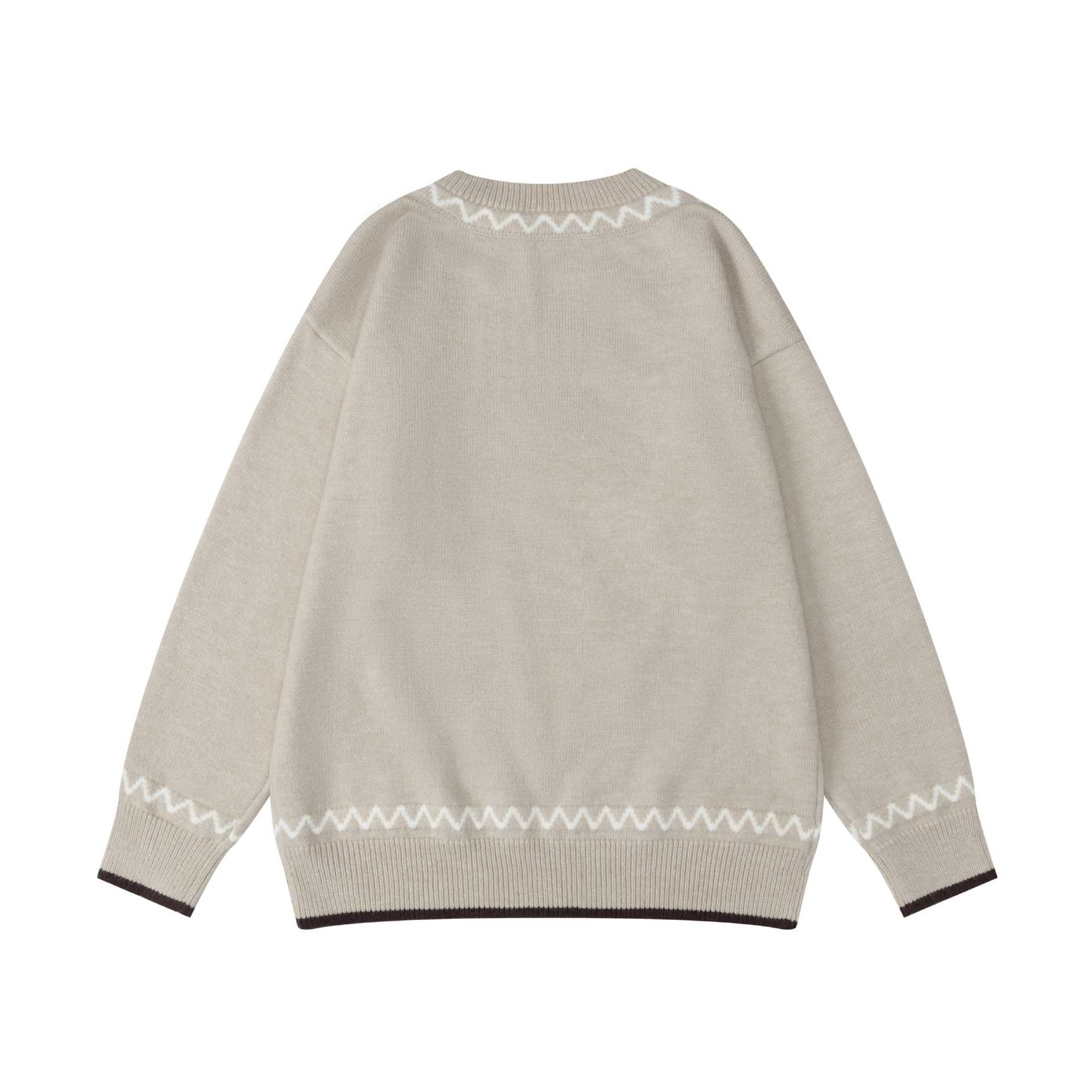 Rabbit playing with cloth sweater — image 3