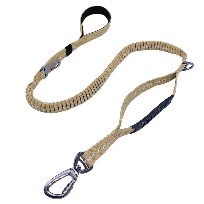 2.5*135CM Correa Elástica para Perro de Fábrica con Cinturón de Seguridad Reflectante para Auto — imagen 2