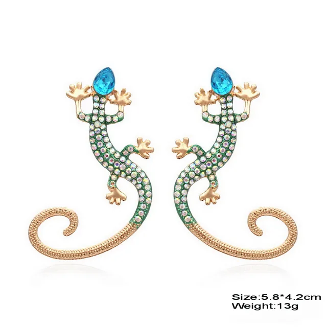 Exaggerated Metal Beetle Earrings for Women Punk Simple Animal Geometric Drop Earrings Accessories Jewelry Gifts — image 8