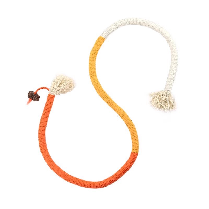 Pelota de Cuerda para Gatos - Juguetes de Estimulación y Soporte para Animales Domésticos — imagen 2
