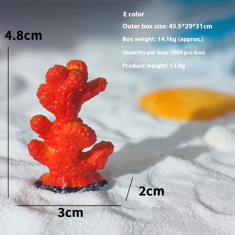 Decoración de Acuario Mini Coral para Tanques Pequeños DIY — imagen 30