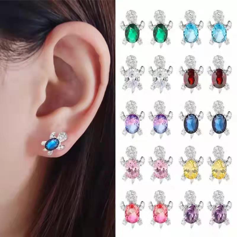Cute Little Animal Niche Design Earrings Jewelry Stud Earrings — image 13