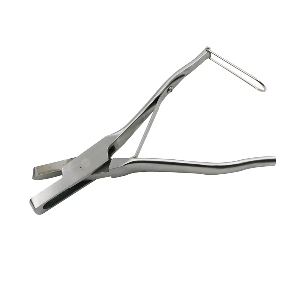Pig Ear Tag Pliers Ear Clip Pig Stainless Steel U-shaped And V-shaped Equipment Farm Animal Ear Notch Numbering Tongs — image 2