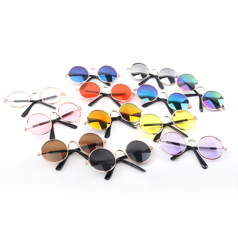 Gafas Adorables para Mascotas, Gafas de Sol para Pequeños Perros y Gatos - Accesorios para Fotos de Mascotas — imagen 6
