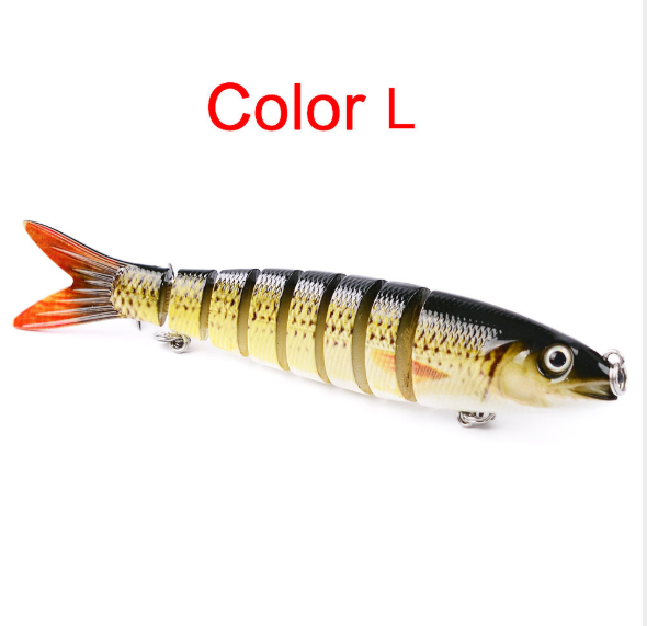 Lureres Artificiales para Pescar Lucio Multisecciones Unidas Secciones Duras de Tiro Lazo para Peces Lucio y Carpín — imagen 13