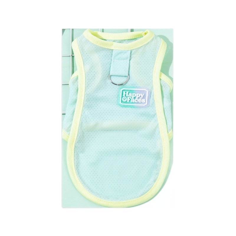 Pet Sun Protection Clothes Cool Small Dog Clothing Summer Lightweight Teddy Pomeranian Pastel Color Pet Clothing Summer — image 6