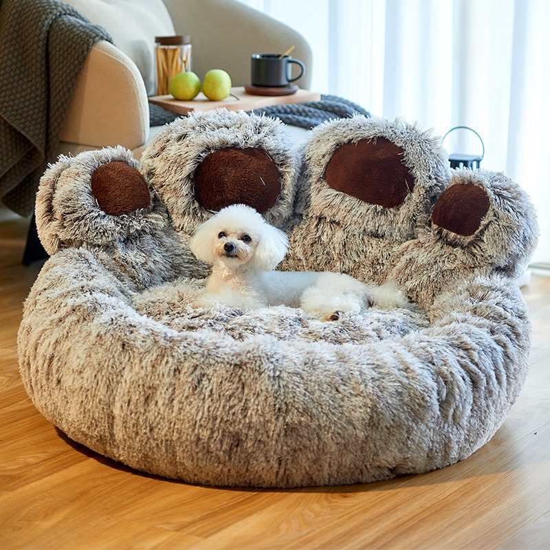 Doghouse Winter Warm Deep Sleep Small Dogs Mattress Teddy Nest Removable And Washable Pet Dog Supplies — image 1