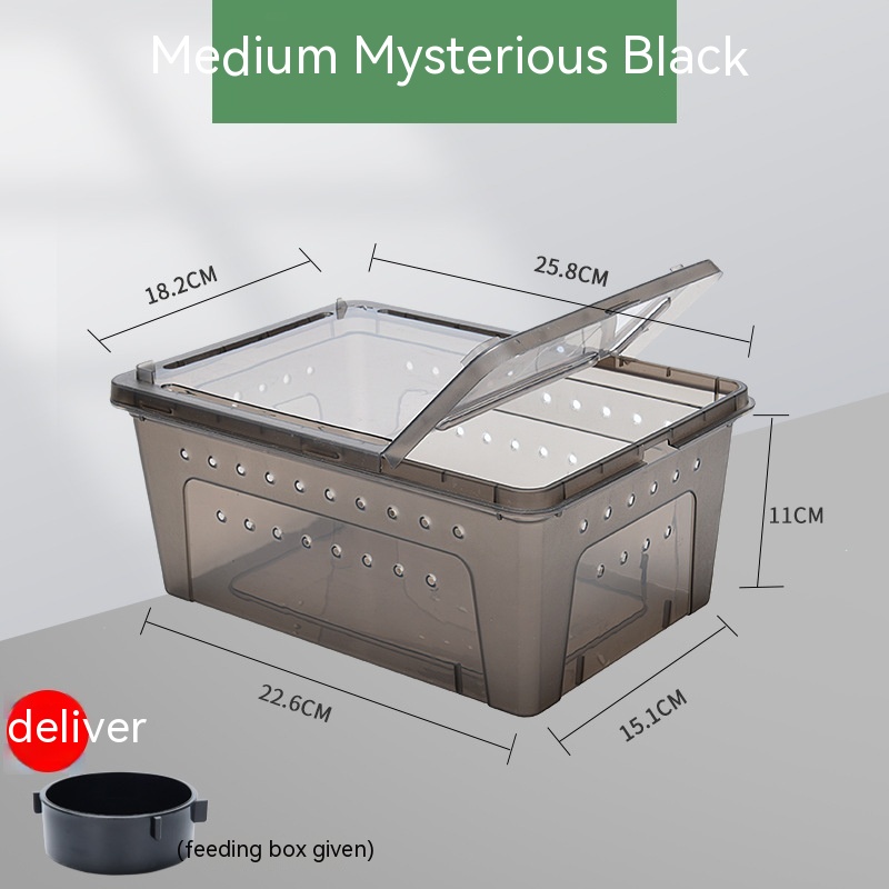 Caja para Alimentar Gusanos de Sedilla para Tortuga Pet — imagen 11