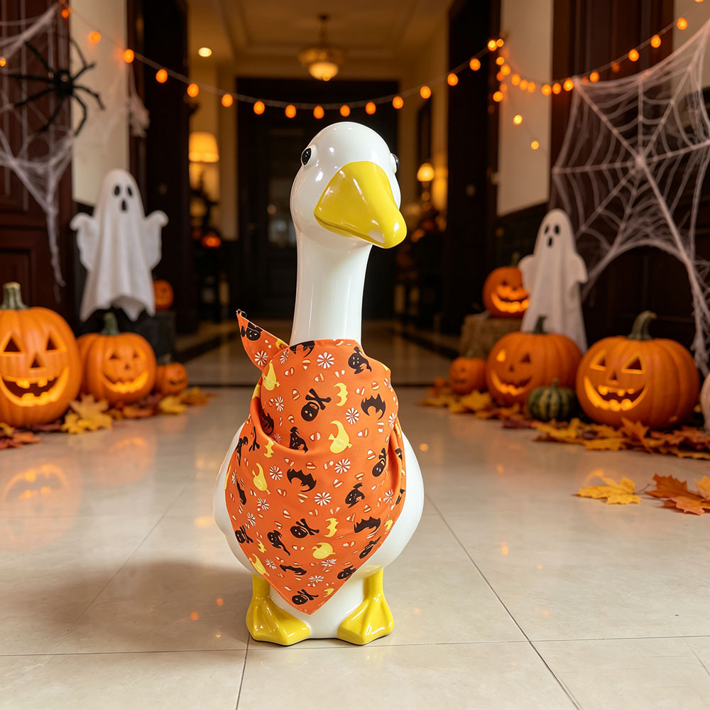 New Popular Halloween Doorway Goose Decoration for Porch Lawn Goose Costume — image 3