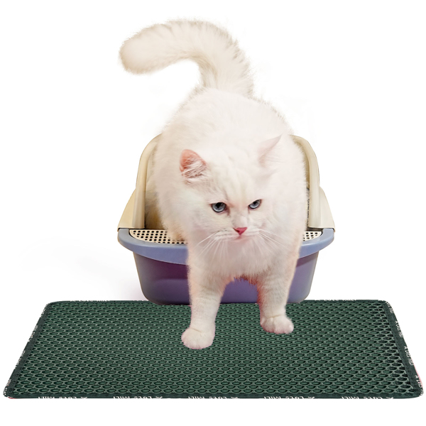 Double Layer Rice Shaped Cat Litter Pad — image 2