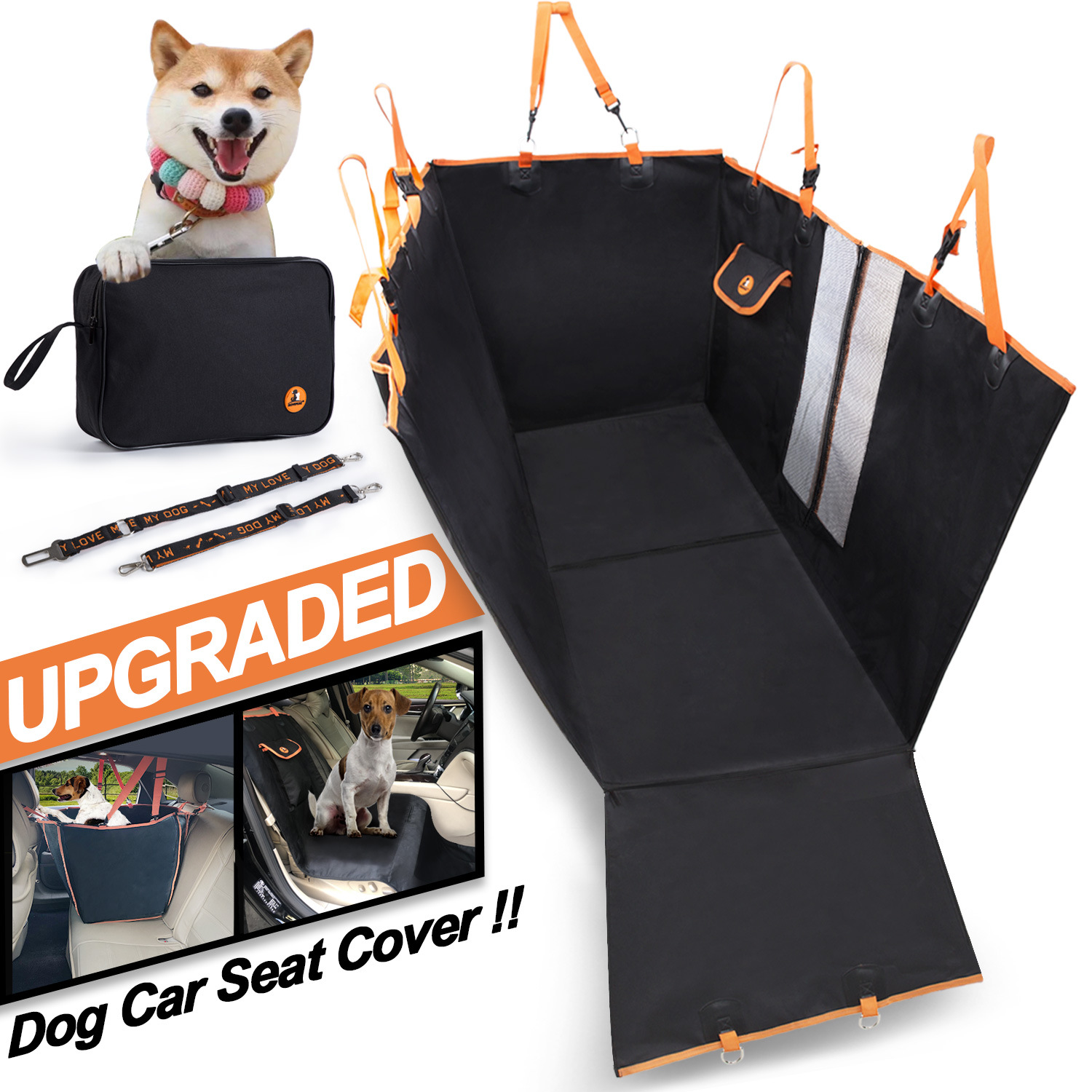EZMTB New Multi-Function Anti-Dirty Waterproof Pad Rear Seat Car Dog Pad Rear Pet Car Pad — image 9