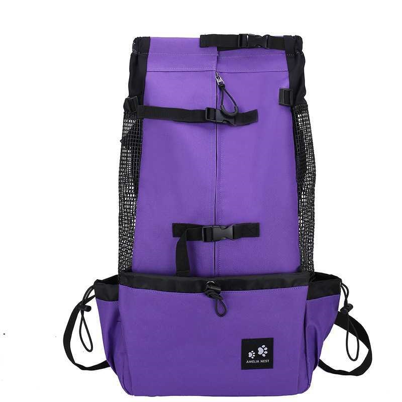 Mochila de Viaje para Perros con Visera Mediana y Grande - Transpiración, Respirable y Lavable para Excursiones Al Aire Libre — imagen 3