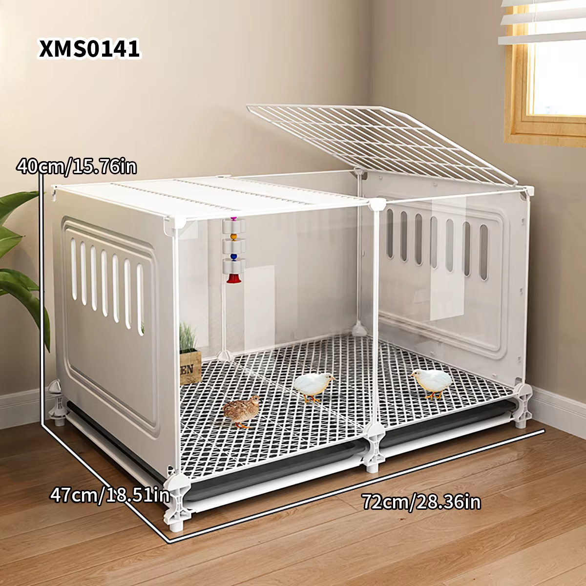 Chicken Coop for Home Use, Large Breeding Cage, Chicken House, Chicken Nest, Automatic Manure Cleaning, Duck Cage, Wire Mesh, Balcony Outdoor Poultry Cage — image 5