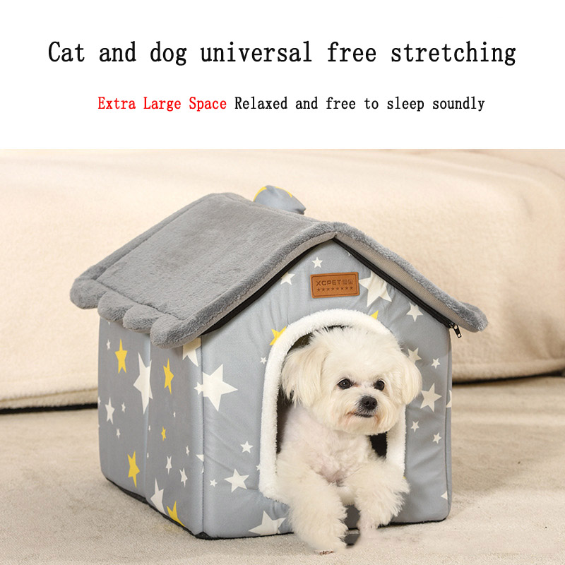 Nido para Mascotas de Tres Estaciones, Universal para Gatos y Perros, Limpiable y Removible — imagen 3
