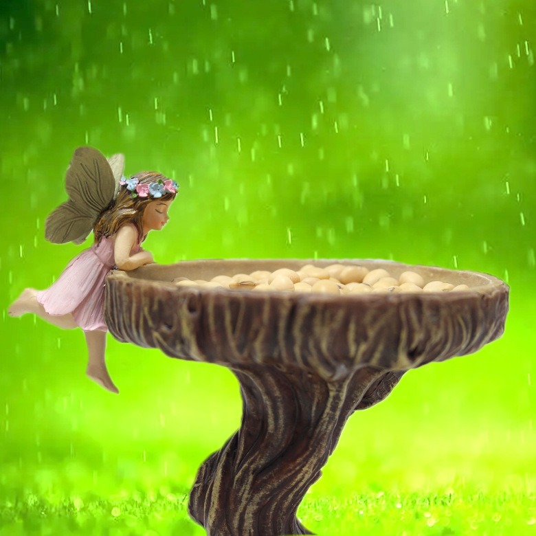 Ornamento de Jardín para Pájaros - Hadita de la Flor — imagen 4