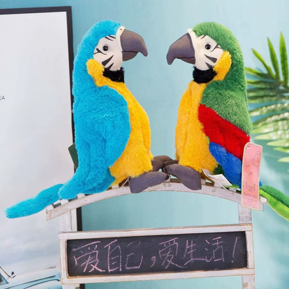 Muñeca de Peluche de Pájaro Realista de Algodón Plush para Decoración — imagen 3