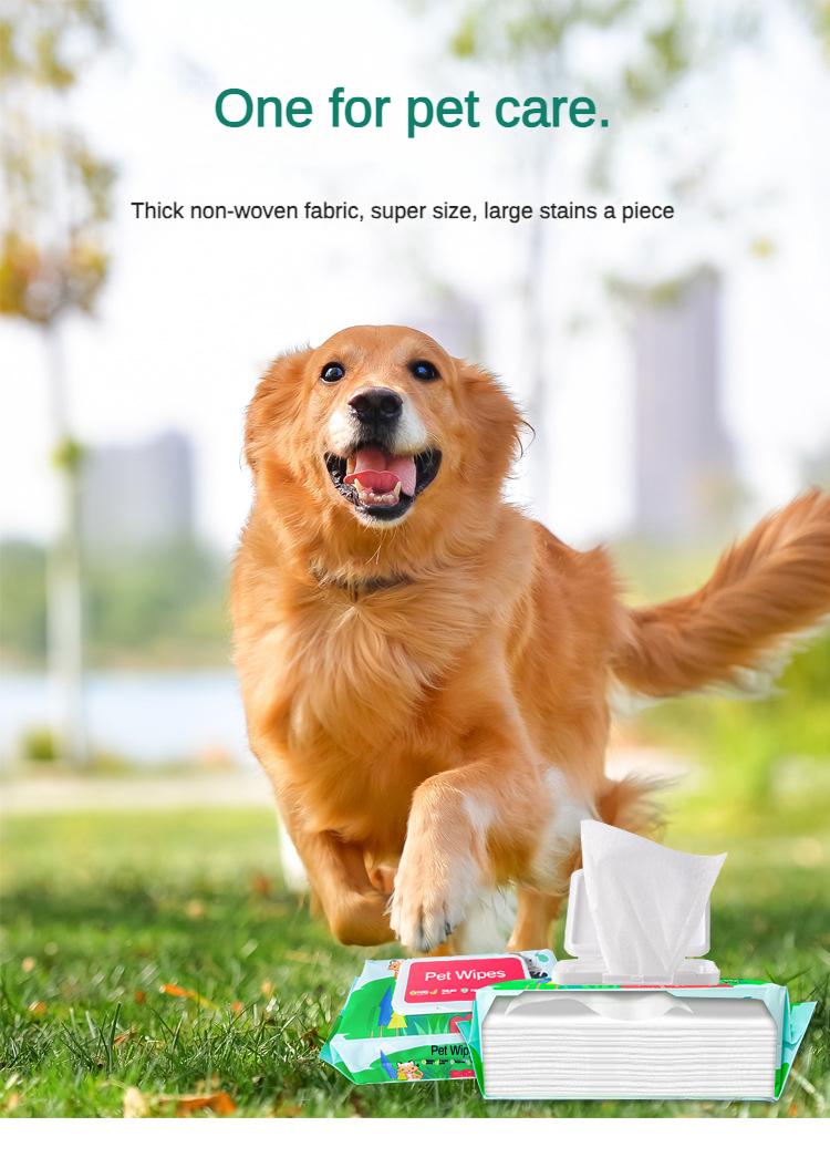 Limpieza para Perros y Gatos: Toallitas Hidratantes Sin Fragancia, Basadas en Plantas, Fáciles de Usar, Hiposensibles — imagen 11