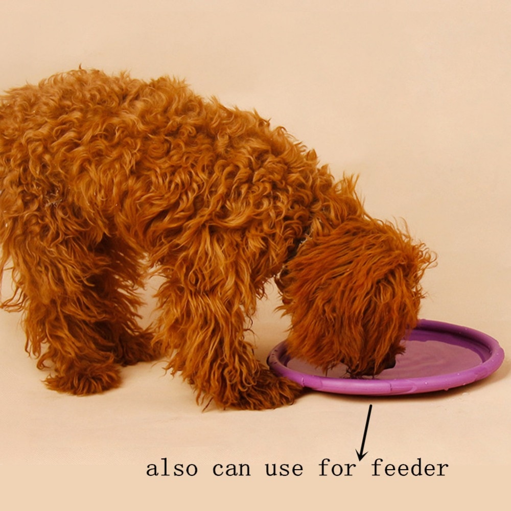 Interactive Dog Chew Toys Resistance Bite Soft Rubber Puppy Pet Toy for Dogs Pet Training Products Dog Flying Discs — image 2