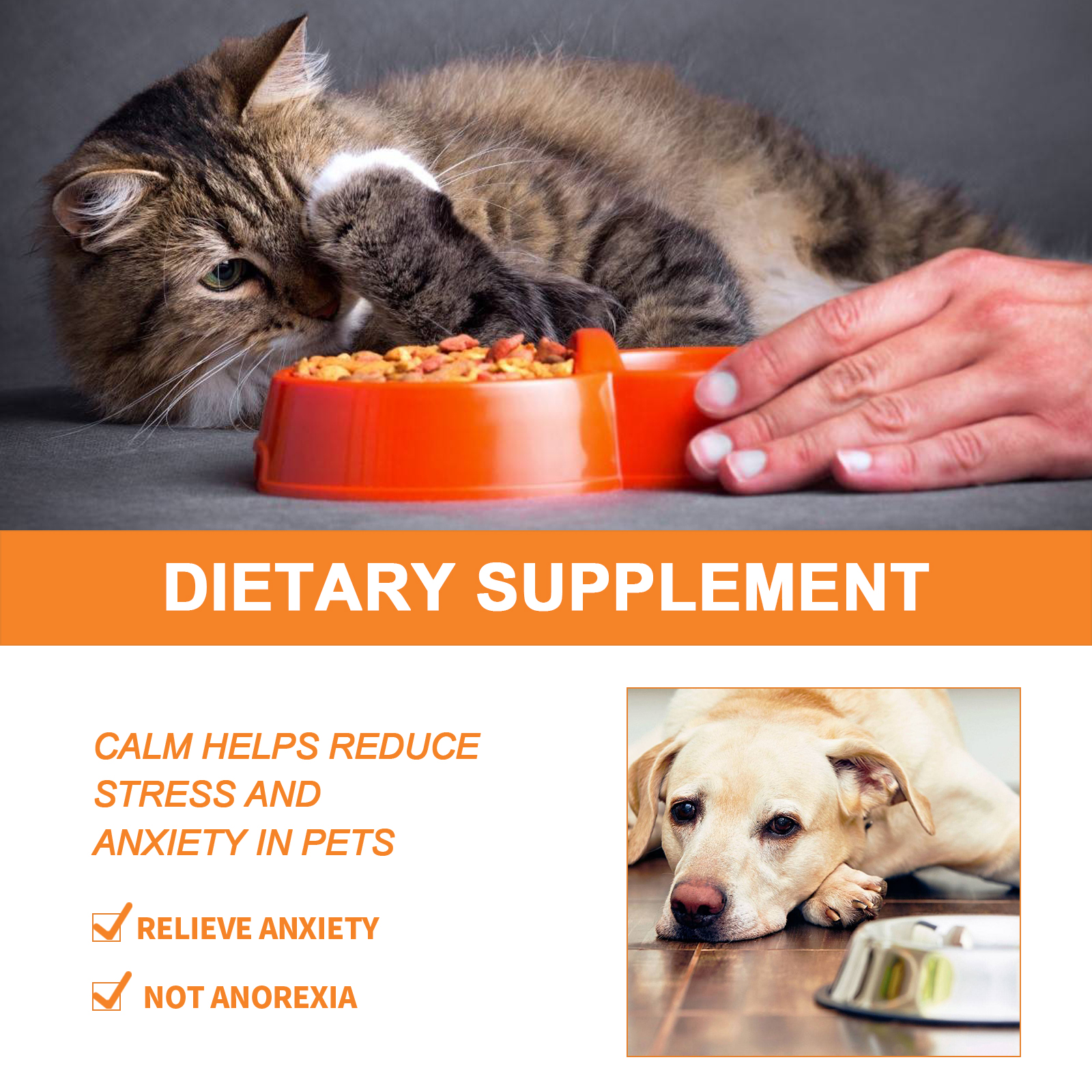 Aceite de Hemp para Calmar Mascotas - Alivio Natural de Ansiedad para Perros y Gatos, Mejora el Apetito y Salud Animal, 30ml — imagen 6