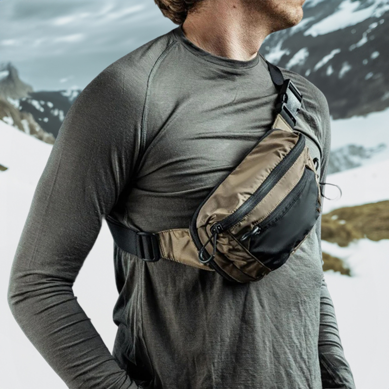 Tactical Molle Chest/Waist CCW Bag (with Pistol Holster) - EDC/Hunting — image 5