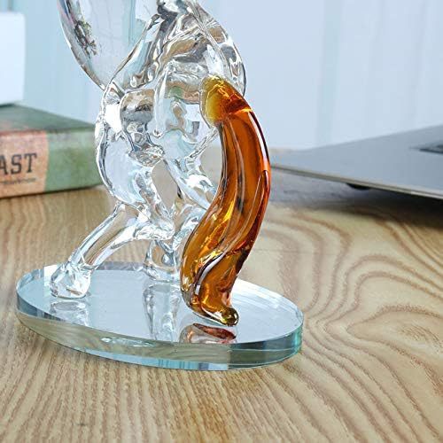 Crystal Glass Horse Statue Animal Table Decoration — image 5