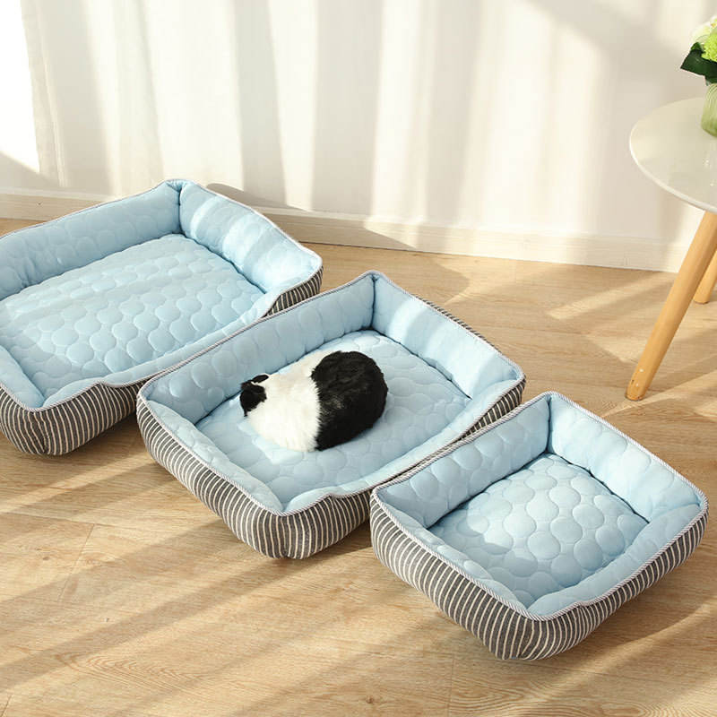 Pet Kennel Cold Feeling Kennel Summer Supplies Teddy Kogi Fadou Small And Medium-Sized Dogs Cold Nest — image 3