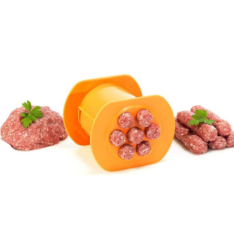 Meat Strip Squeezer Plastic DIY Meat Sausage Hot Dog Maker Pasta Balls Rapid Prototyping DIY Tool Kitchen Cooking Gadgets — image 2