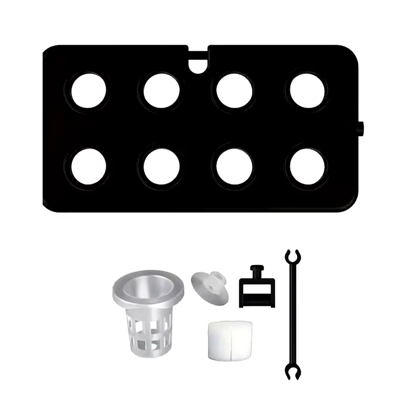 Kit de plantación hidropónica flotante para acuario, tablero de cultivo sin suelo con ventosa para montaje en pared, decoración verde para acuario — imagen 2