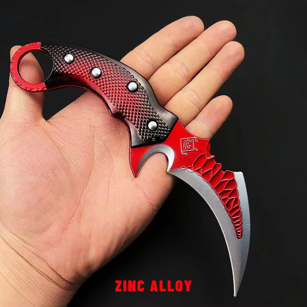 Military Switchblade Clone - Butterfly Knife for FPS Fans, Rust Resistant Metal Role Playing Prop Accessories Spec Ops — image 2