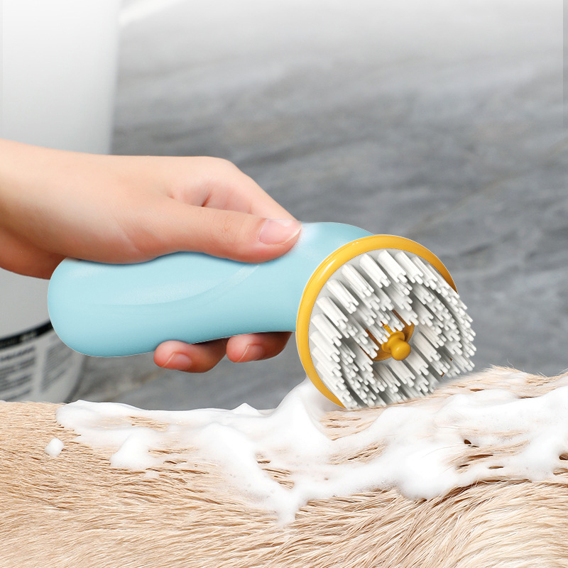 Handheld Pet Bath Brush Cleaning Grooming Tools Cleaning Supplies Pet Bath Brush — image 1