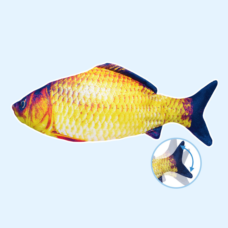 Electric Fish Will Jump, Simulating Fish Glow, Charging, Rocking Fish, Playing Cat Pet Toy — image 18