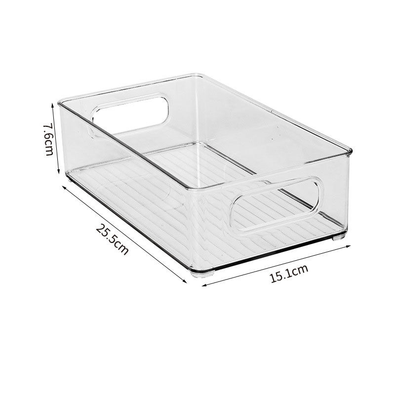 PET Refrigerator Storage Box Portable Fruit And Vegetable Freezer Storage Box Drawer Type Kitchen Beverage Storage Box — image 5