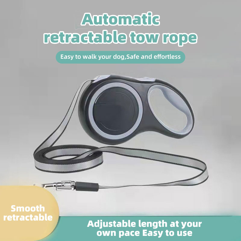 Pet Traction Rope Dog Supplies Automatic Telescopic Traction Rope Pet Travel Dog Leash — image 2