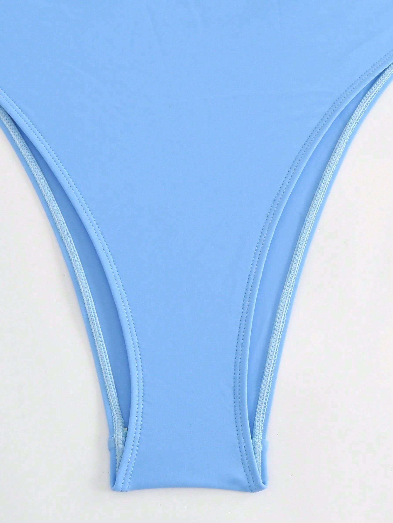 Nuevo Traje de Baño Entero con Decoración de Estrella de Mar 2026 y Falda Cubre-Bikini con Estampado Azul y Blanco, Conjunto de Baño Reductor y Adelgazante para Vacaciones — imagen 2