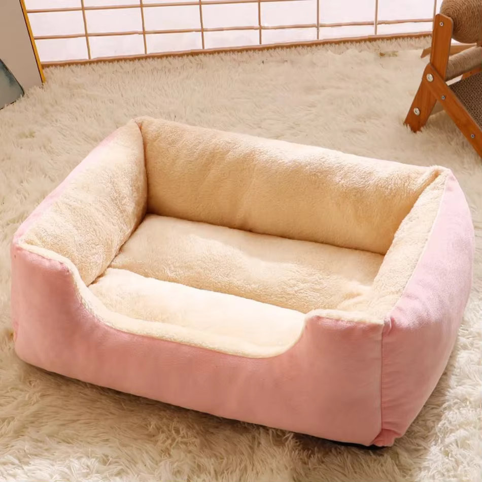 Bed for Cats Pet Products Cushions Kitten Goods Accessories Dog All Houses Supplies Things Accessory Habitats Basket House Beds — image 6