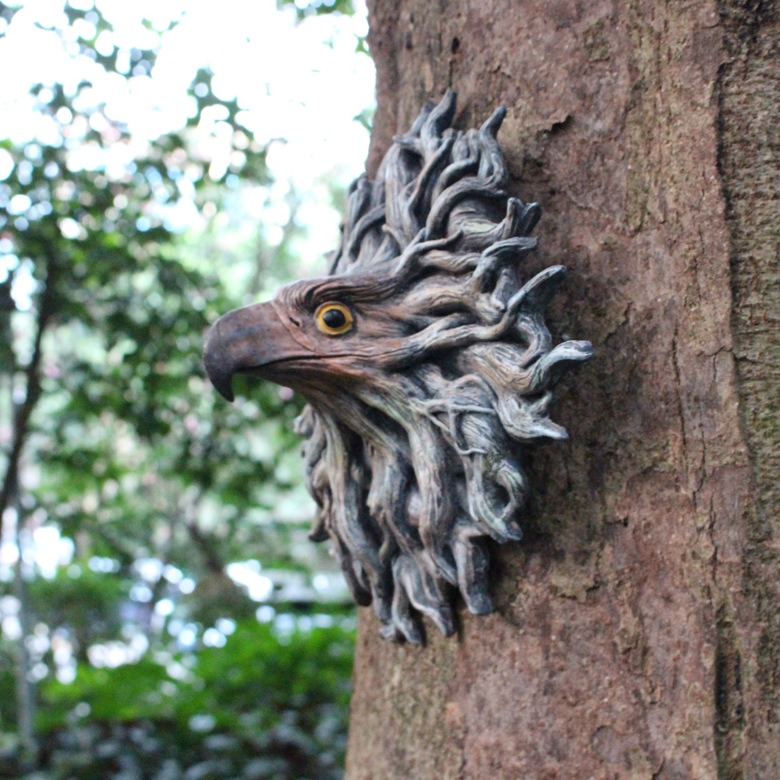 Eagle pendant outdoor garden resin simulated animal statue — image 3