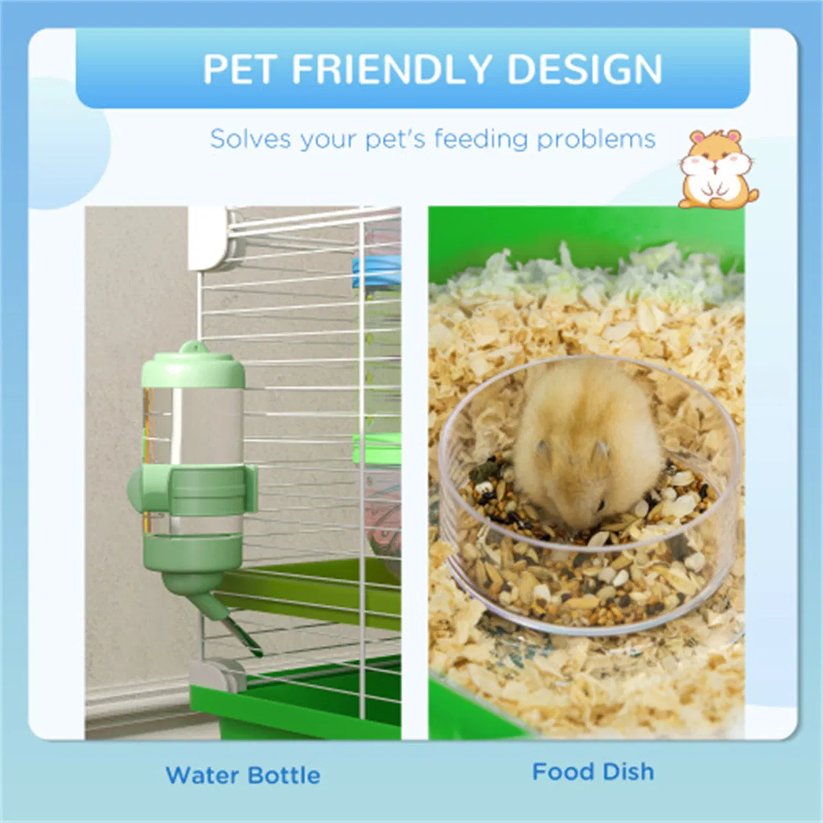 Hamster Cage, pet Cage — image 8