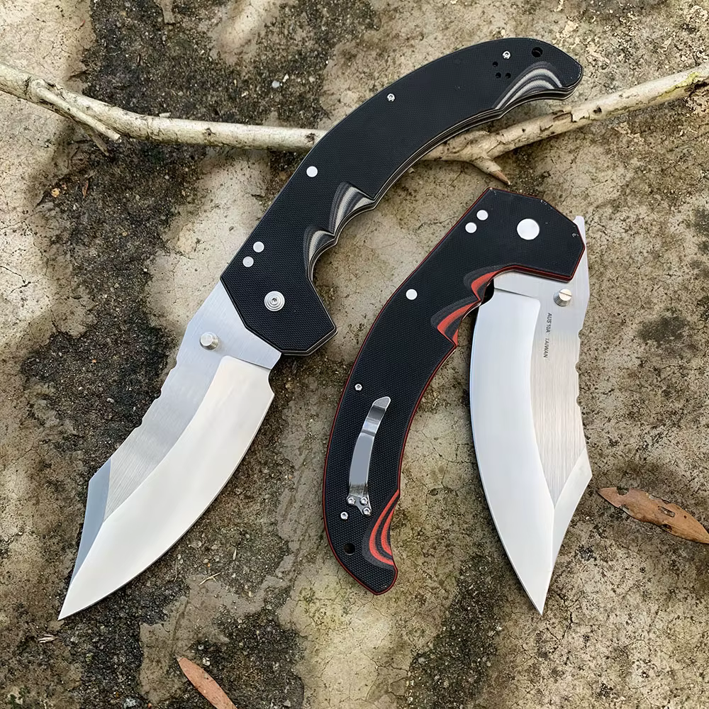 Mayhem Folding Knife Carrying Hunting Knife AUS10A Blade Outdoor Portable Camping Survival Knives Jackknife Gift for Men — image 3