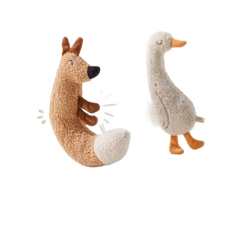Juguetes para gatos y perros, mordedores para gatos y perros, juguete de masticar con chirrido, muñeca de peluche interactiva para gatos y perros, productos para mascotas — imagen 5
