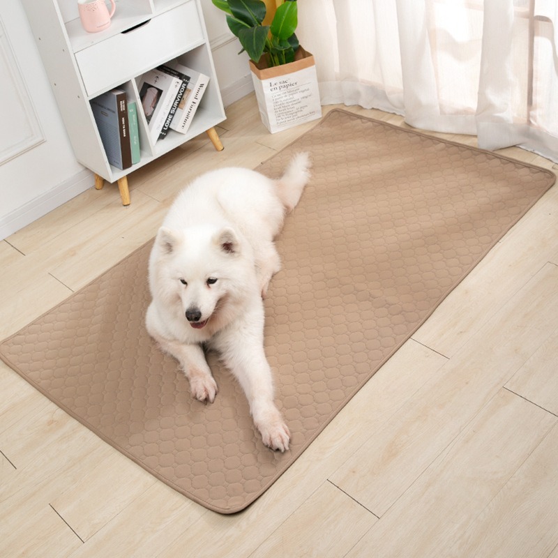 Water Absorbing Pet Urine Pad Skid Resistant Easy Drying Cat Training Pad Washable Reusable Pet Urine Pad — image 3