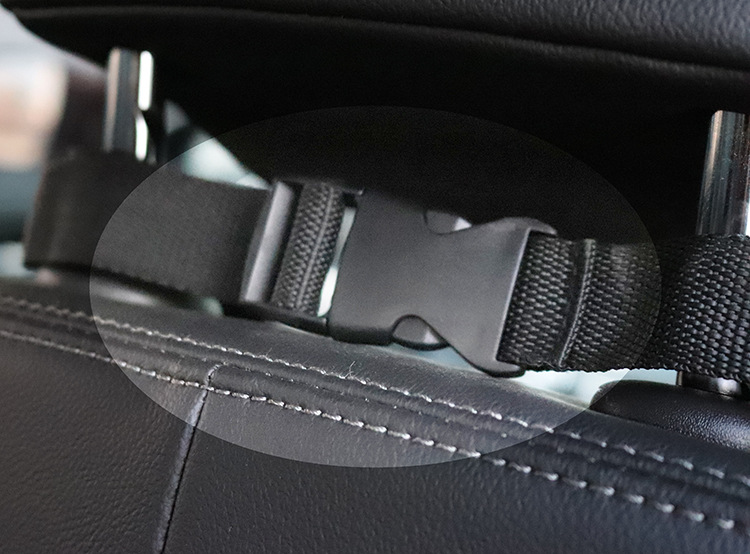 Dog Car Seat Cover View Mesh Pet Carrier Hammock Safety Protector Car Rear Back Seat Mat With Zipper And Pocket For Travel — image 3