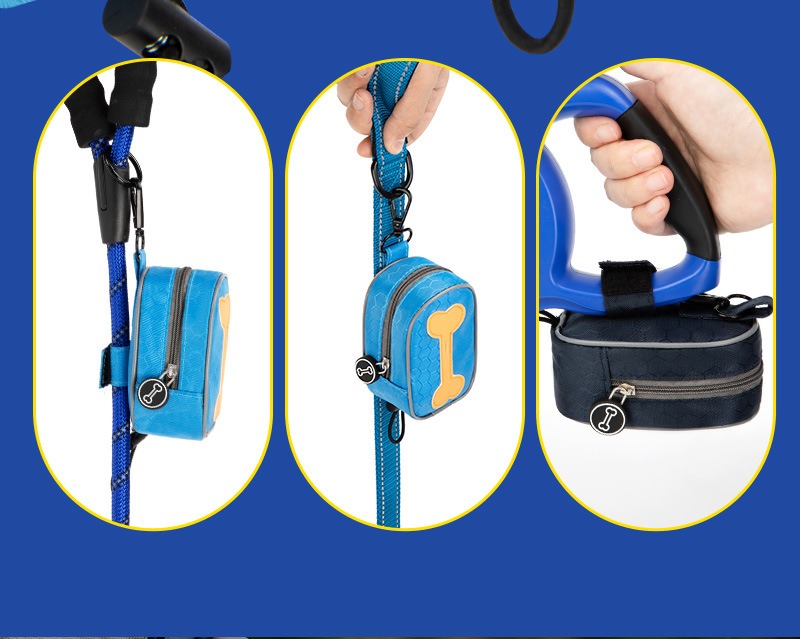 Bolsas para heces de perro, bolsa de basura para mascotas, almacenador de bolsas de desecho — imagen 3