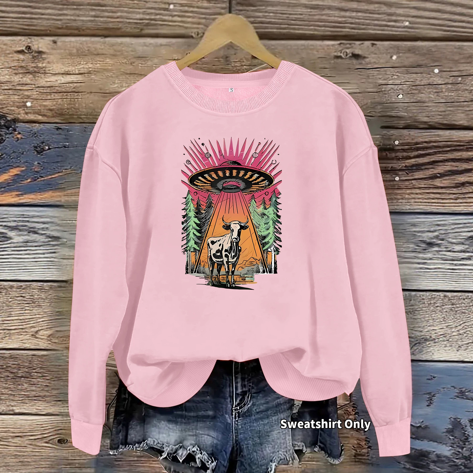Cattle kidnapped printed hoodie — image 4