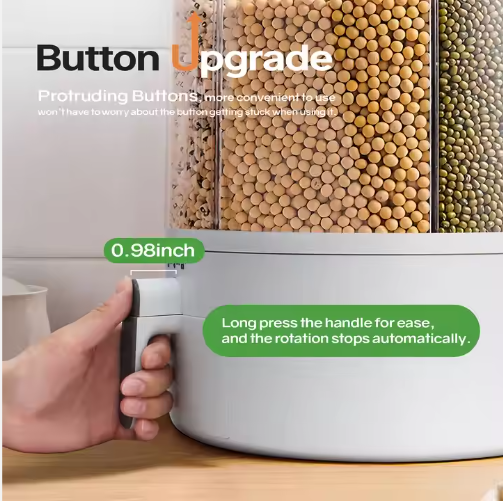 Contenedores de Almacenamiento para Arroz y Comida Animal, Cubos de Grano Cereal — imagen 5