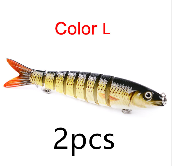 Lureres Artificiales para Pescar Lucio Multisecciones Unidas Secciones Duras de Tiro Lazo para Peces Lucio y Carpín — imagen 9