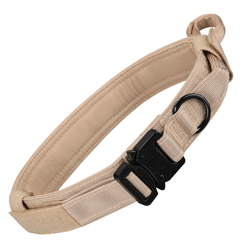 Collar Táctico para Perros - Collar de Nylon Exterior para Canes Grandes y Medianos - Collar para Perro — imagen 11