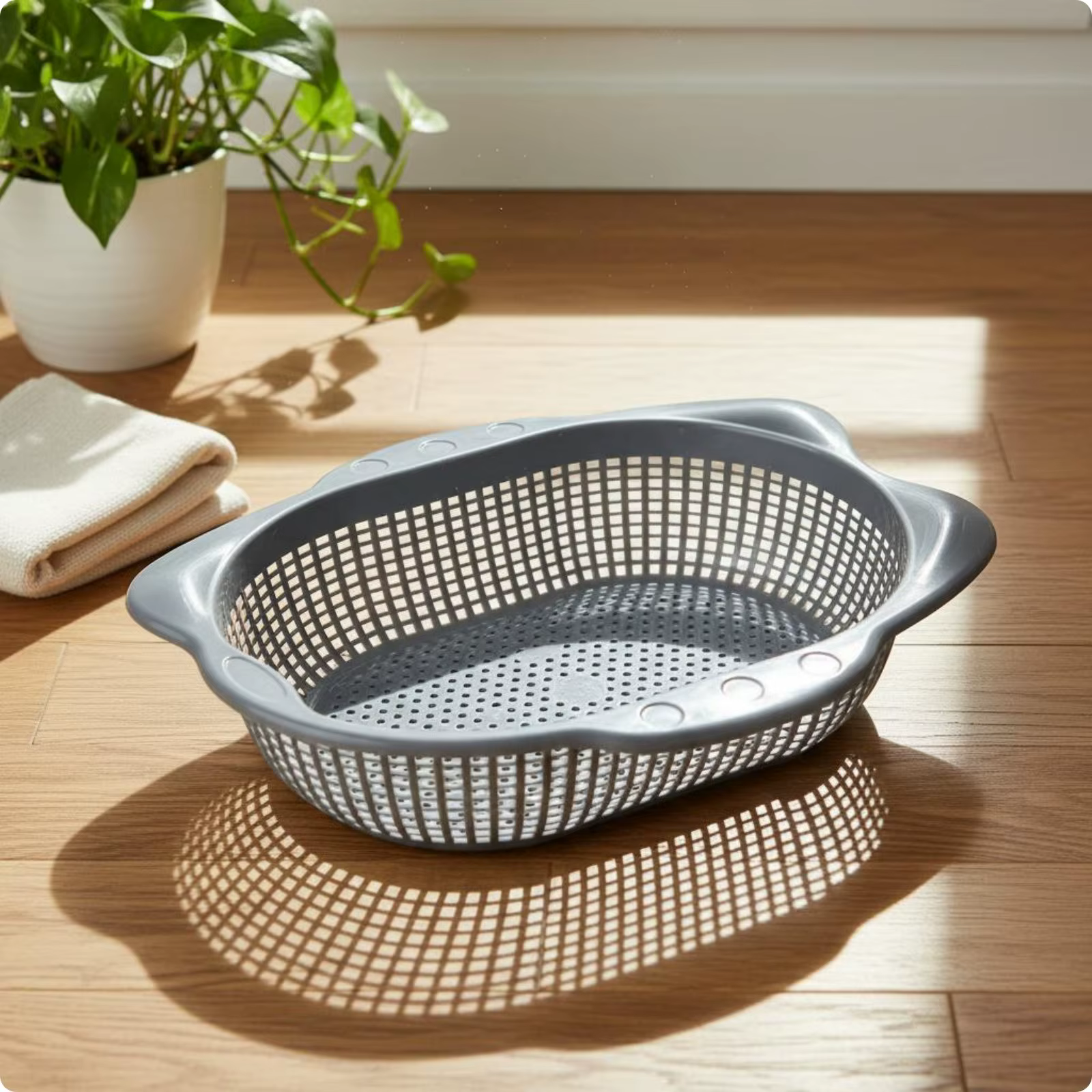 Pet Cat Bed Breathable Thickened Cat Basket with Mat Summer Cooling Indoor Pet Bedding Comfortable Soft Mat for Cats — image 6