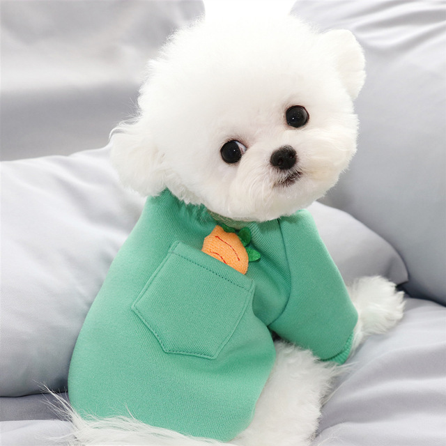 Chaquetón de Zanahoria para Perros - Vestido Cálido para Canes Pequeños — imagen 3