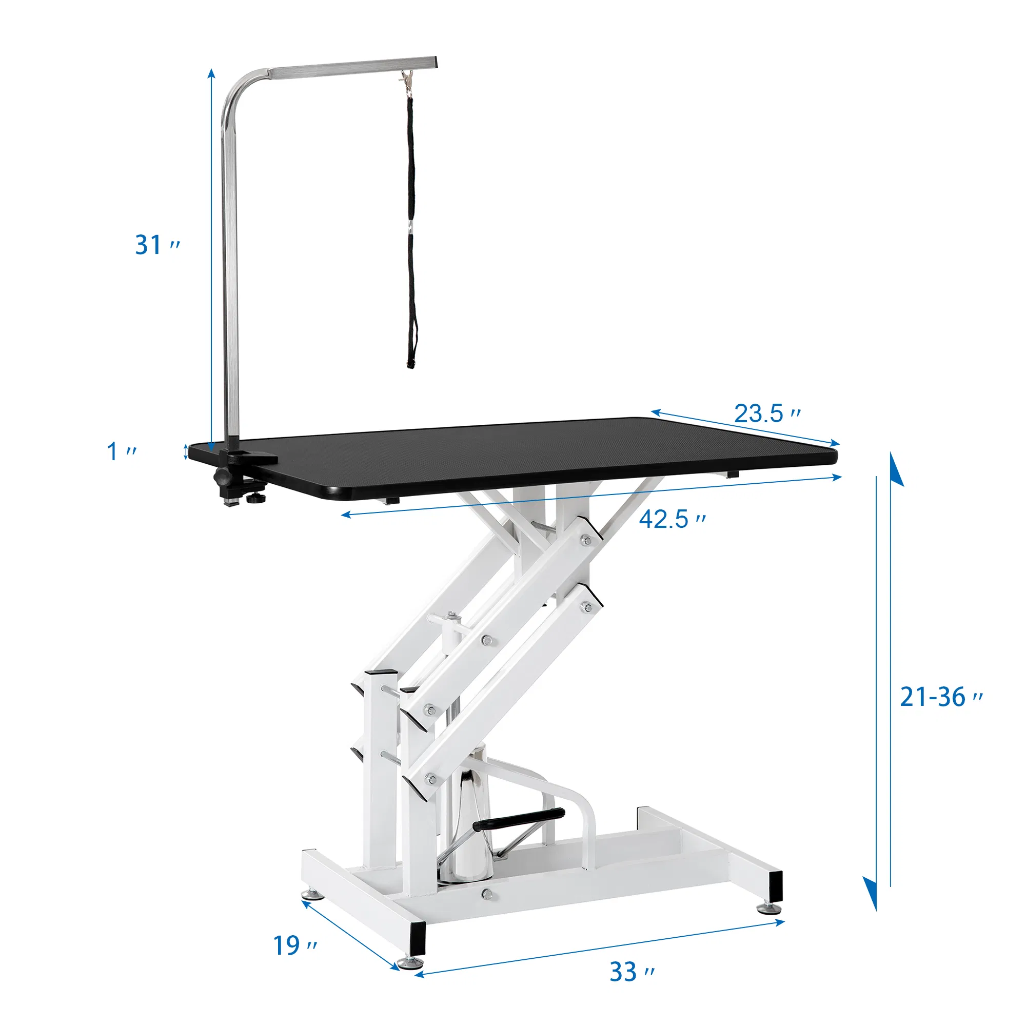 Hydraulic Dog Pet Grooming Table Heavy Duty Big Size Z-Lift Pet Grooming Table — image 3
